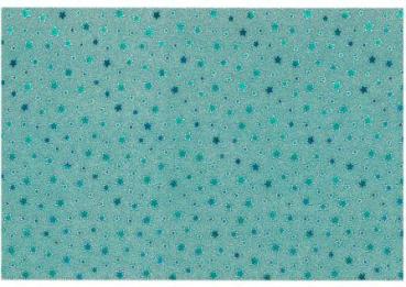 Glitzerkarton 50x70cm (250g/m) ""Blaue Sterne"" 5 Bögen""
